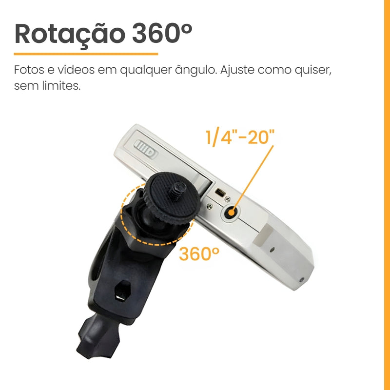 UltimateGo™ - Suporte para Celular e Câmera de Ação: Estabilidade com Liberdade