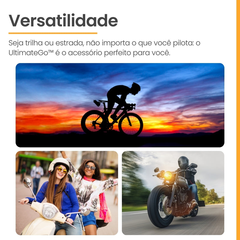 UltimateGo™ - Suporte para Celular e Câmera de Ação: Estabilidade com Liberdade