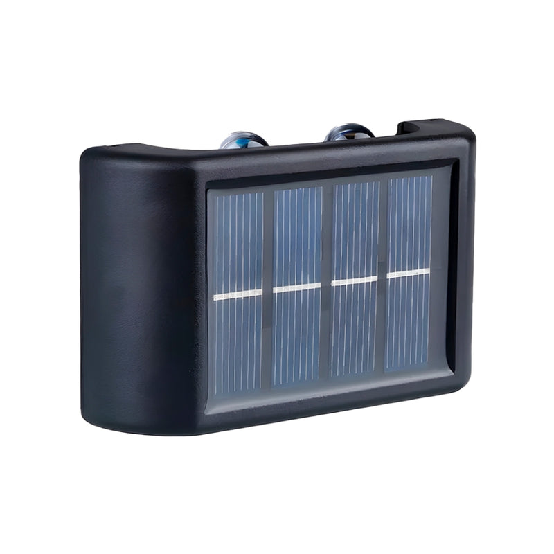 Solara™ - Luminária Solar Externa de Parede: Beleza, Sustentabilidade e Magia em um Único Produto