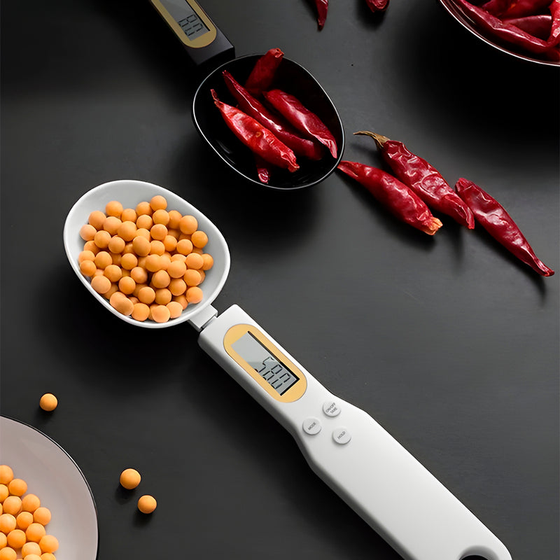 SpoonScale™ - Colher de Medição Digital: Pesagem Precisa para sua Cozinha